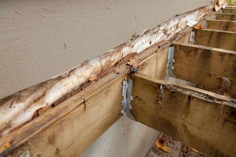 Damaged Deck Columns