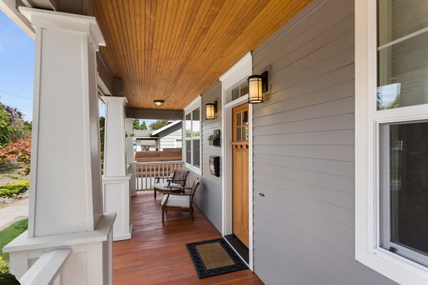 Front Porch Column Replacement