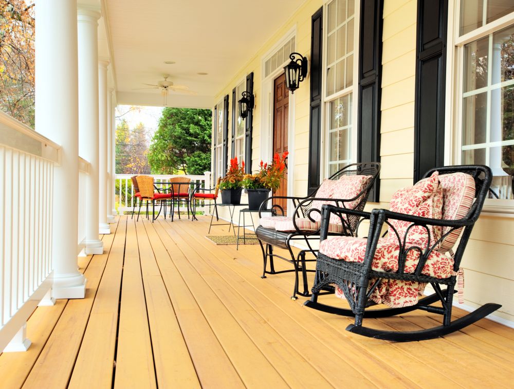 Porch Column Installation